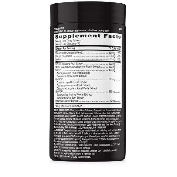 Beyond Raw DTF Dynamic Testosterone Formula Non-Stimulant 90 Count