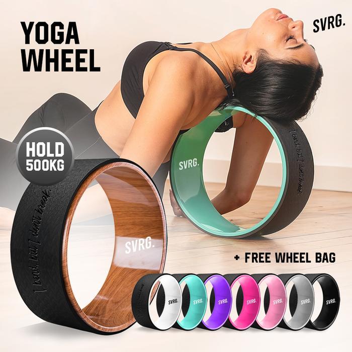 SVRG Premium Yoga Wheel - 33Cm ABS Wheel