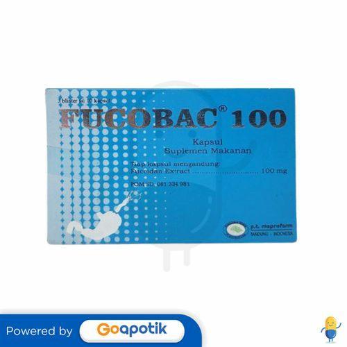 FUCOBAC 100 MG BOX 30 KAPSUL