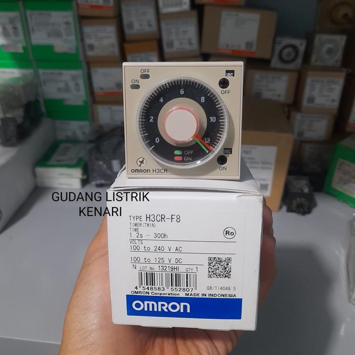 TIMER OMRON H3CR-F8 + SOCKET ORIGINAL QUALITY
