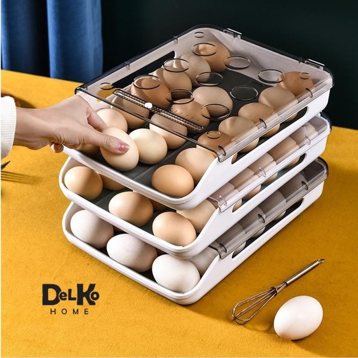 AUTOMATIC ROLLING EGG TRAY TIPE 2 / TEMPAT SIMPAN TELUR / EGG STORAGE