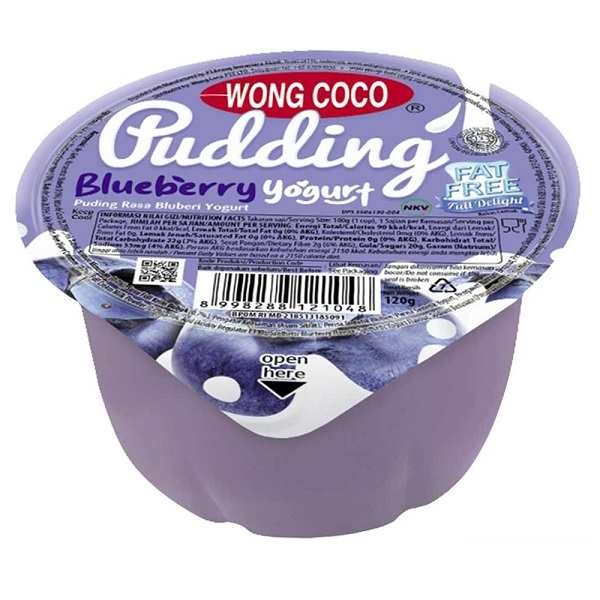 WCC PUDDING BLUEBERRY 120 GR