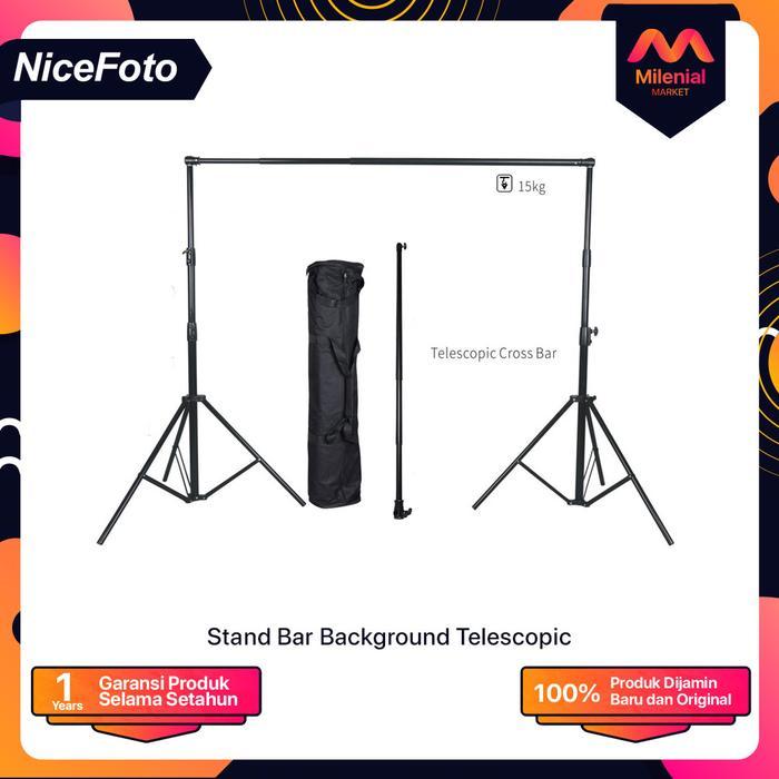 PROMO Paket Stand Background Nicefoto / Stand Backdrop