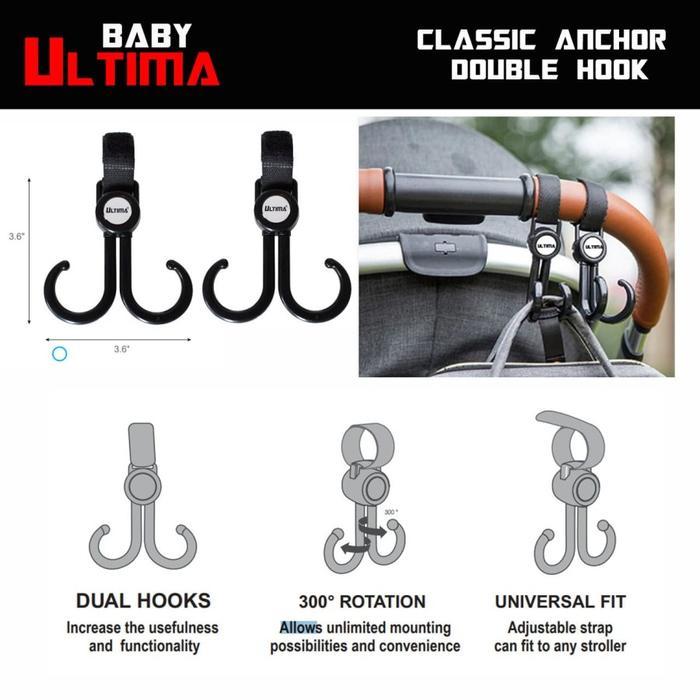 Promo Ultima Double Anchor Stroller Hook