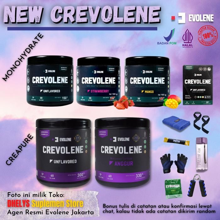 ORIGINAL !! CREVOLENE Creatine from Evolene