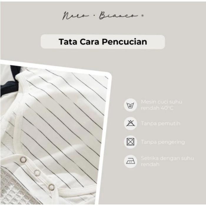 Naro Bianco Basic Creeper Tencel - Bla White Fine es