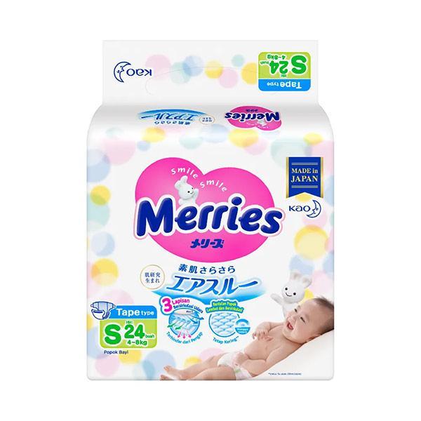 MERRIES DIAPERS S 24