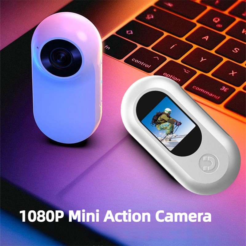 1080P Mini Action Camera Portable Small Pocket Camera With Screen