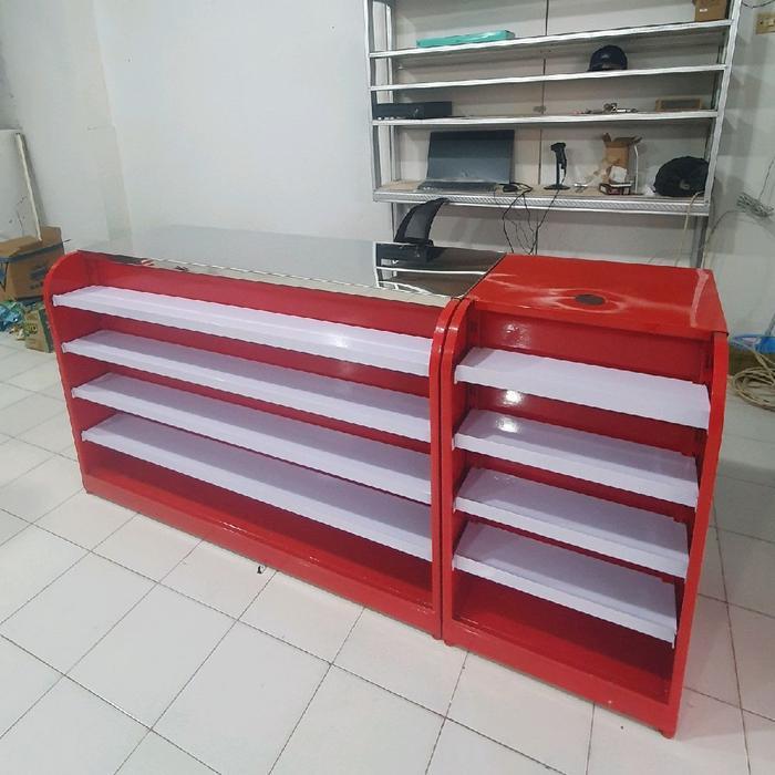 meja kasir lurus