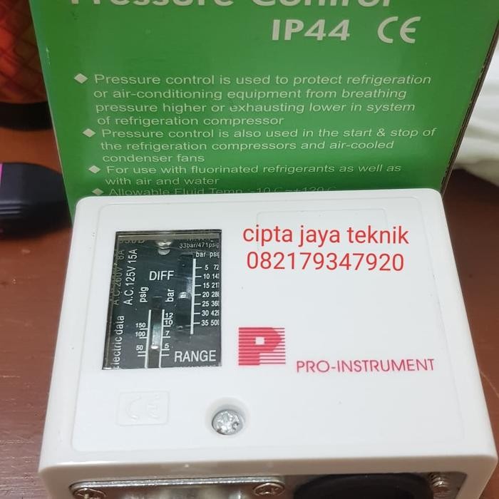 Pressure switch Control 30 Bar Pro Instrument
