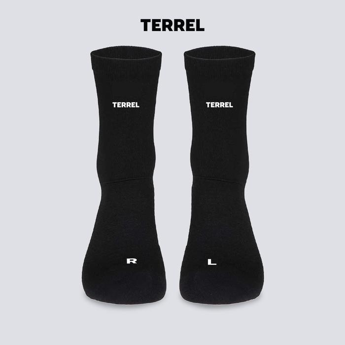 Terrel sportswear Basic Socks Black White