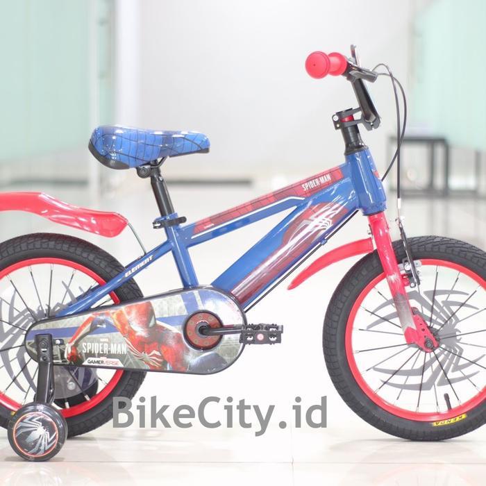 Sepeda BMX ELEMENT SPIDERMAN 4.0 16 INCH