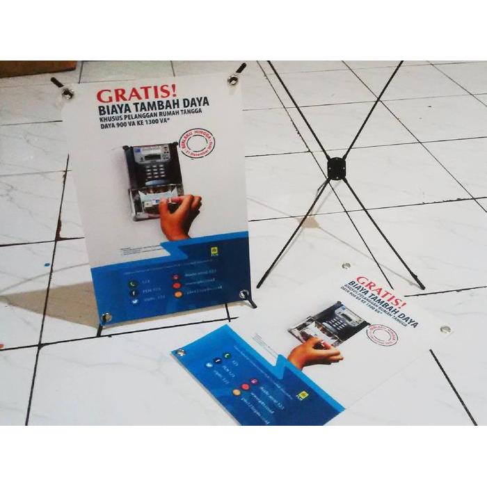 Mini banner plus printing