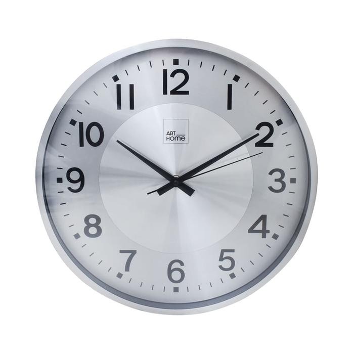ARTHOME 35 CM JAM DINDING DHK151 - SILVER