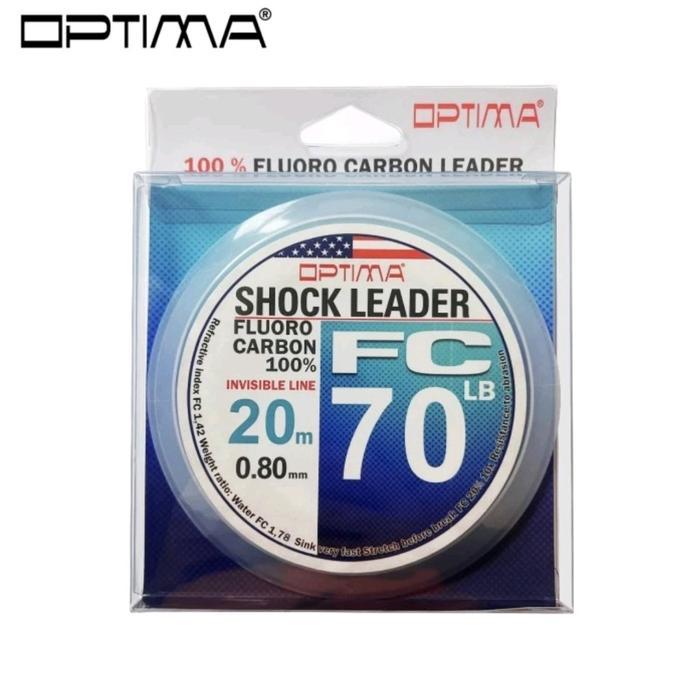 Terbaru Senar Pancing Leader Optima 100% Fluorocarbon