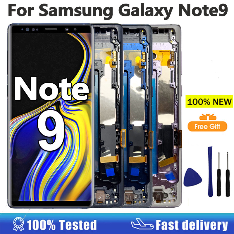 6.4" Display For Galaxy Note9 LCD Display Touch Screen Digitizer Assembly For
