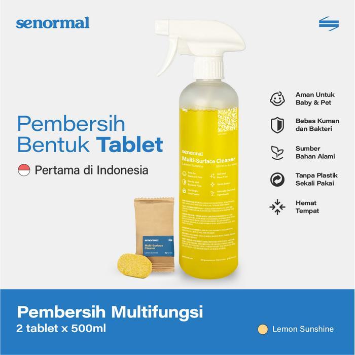 Shiny- Senormal Multi Surface Cleaner Spray Starter Pack (2X500Ml)