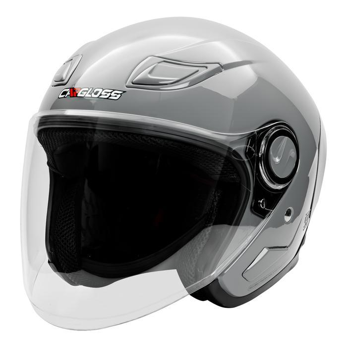CARGLOSS NFS HELM HALF FACE - MODERN GREY
