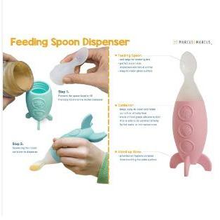 Marcus&Marcus Feeding Spoon Dispenser With Lid