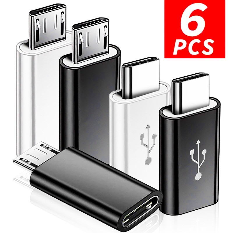 USB Type C To Micro USB Adapter for Phone Tablet Android Charger Data Cable Adapter Micro USBFemale