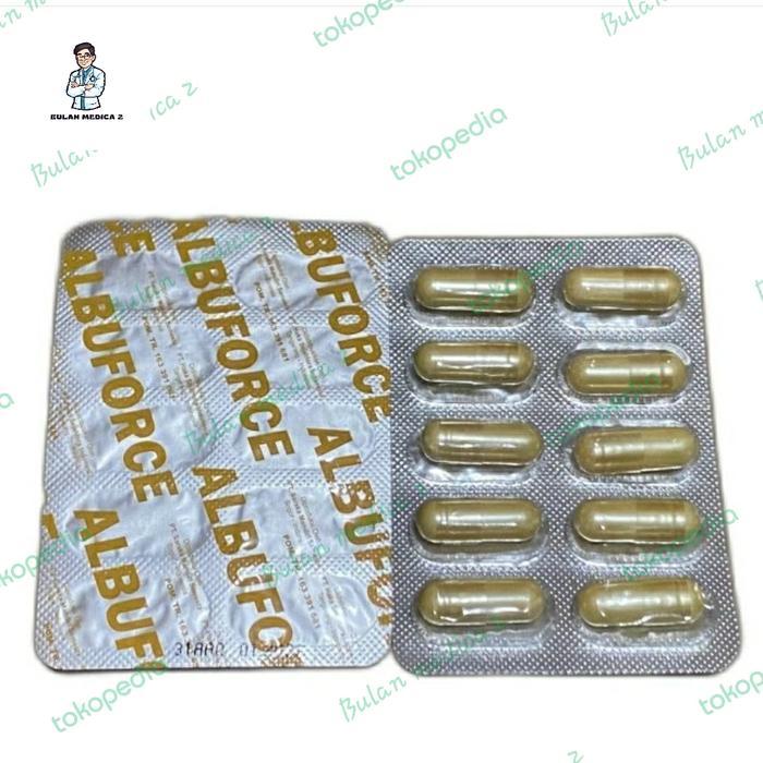albuforce kapsul strip original