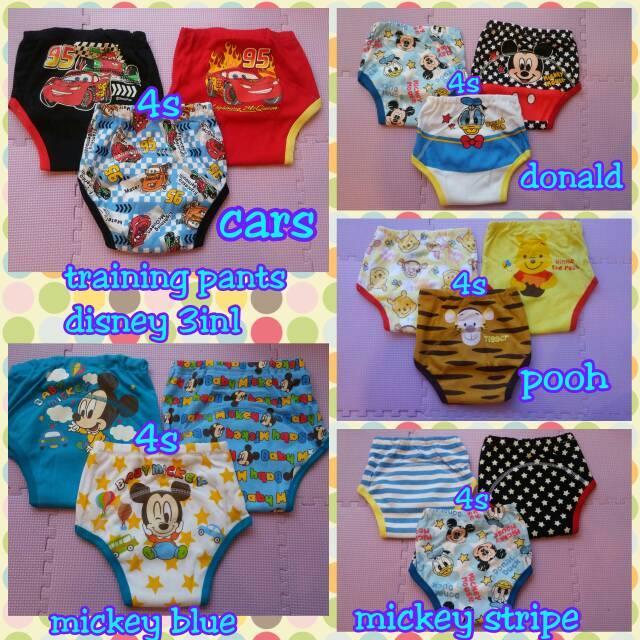 training pants motif disney