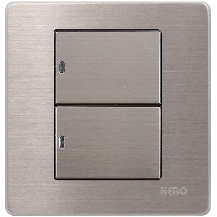 Nero Saklar V81621D Stainless