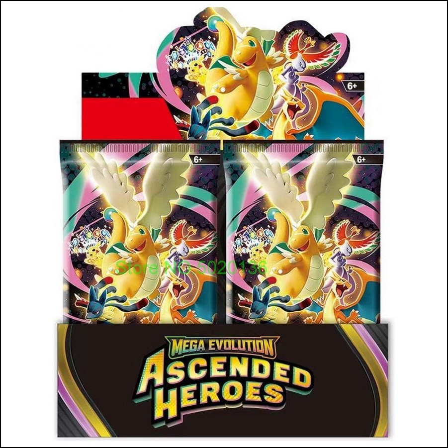 Pokemon Cards Mega Evolution Ascended Heroes Booster Box