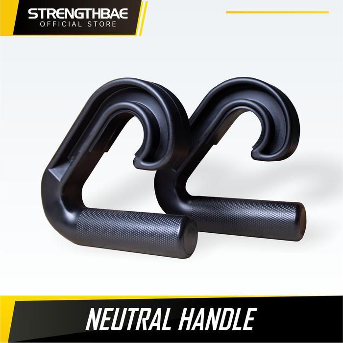 Neutral Grip Handle STRENGTHBAE Pull Up Handles Multigrip Pullup Bar Pulldown Pull down Cable
