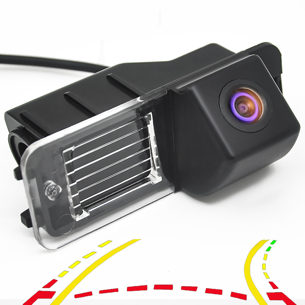 Variable Parking Line Dynamic Trajectory Tracks Car Rear View Backup