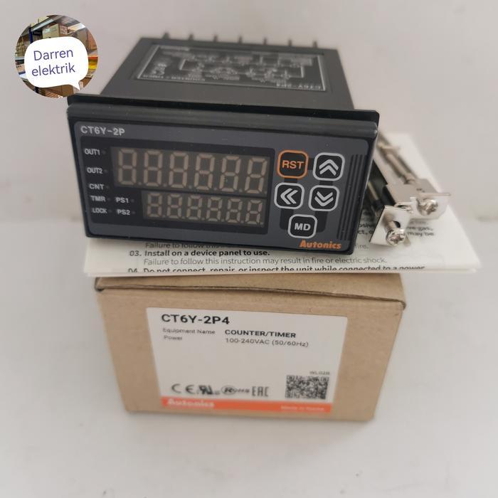 AUTONICS COUNTER TIMER CT6Y-2P4