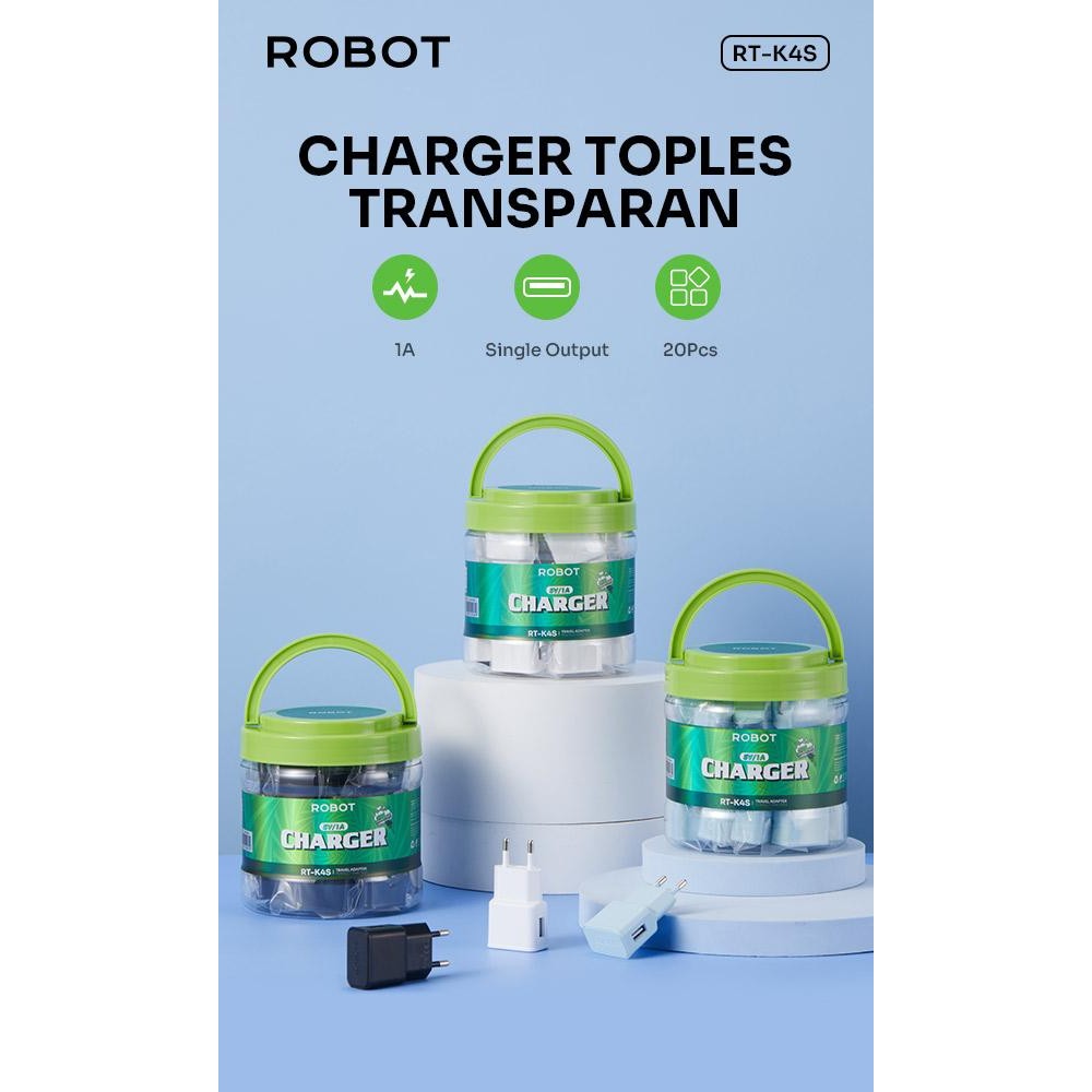 Robot RT-K4 Charger White