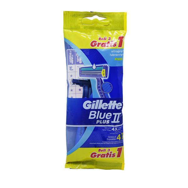 GILLETTE BLUE II PLUS 3 PCS
