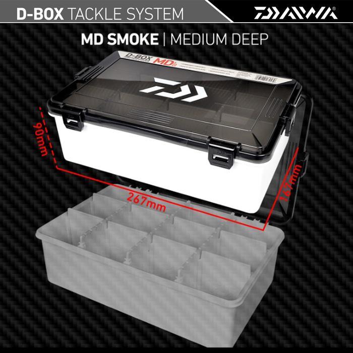 Kotak Pancing DAIWA D-BOX TACKLE SYSTEM MEDIUM DEEP MEDIUM REGULER SMALL REGULER