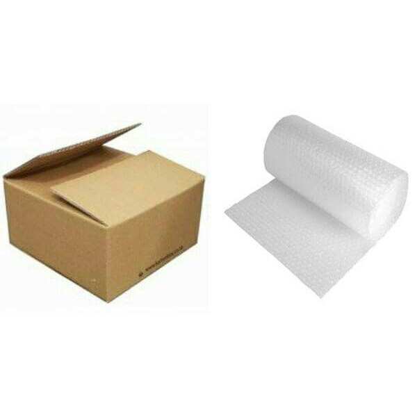 Packing dus+Buble wrap