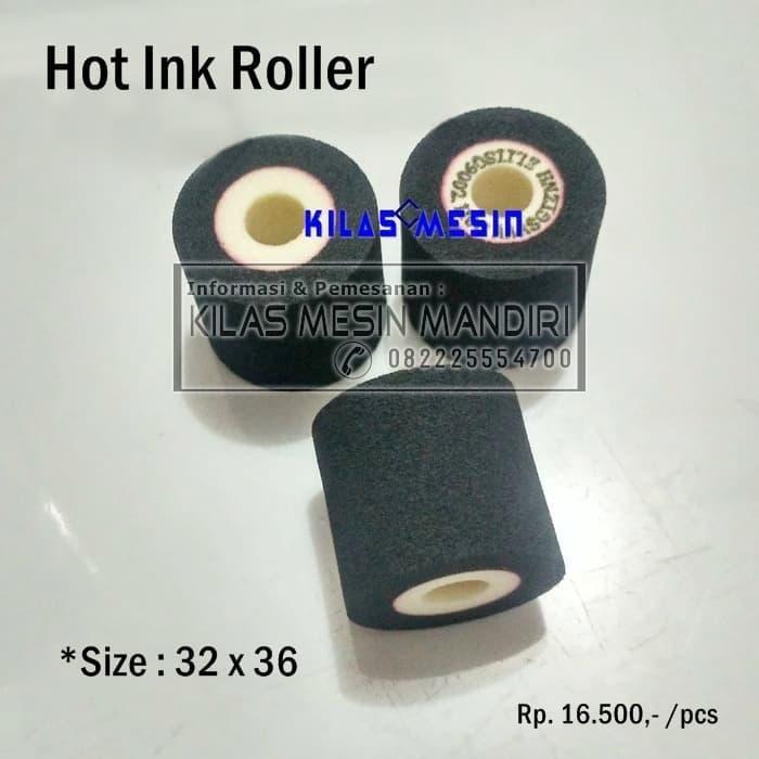 [] Tinta Coder Hot Ink Roll 32*36 Hitam Untuk Mesin Coding