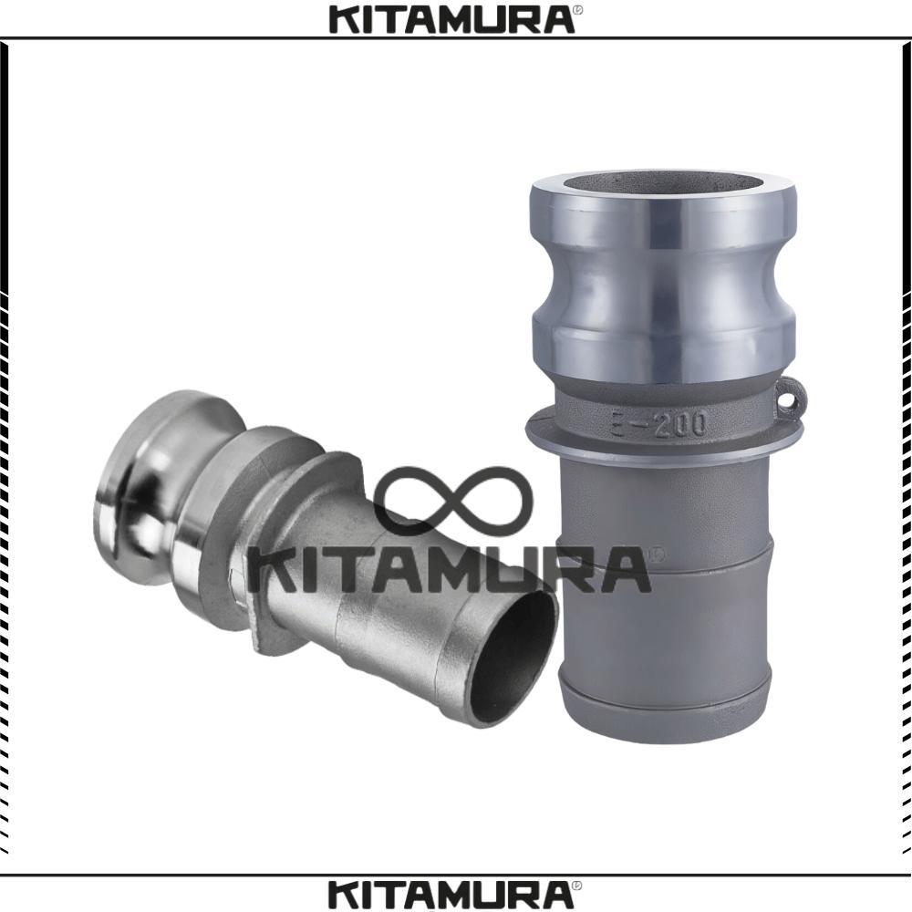 1/2" Camlock Quick Coupling Stainless Steel 316 Type E 1/2 inch