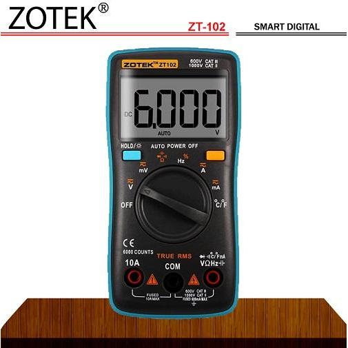 Digital Avommeter Digital Meter Lcd Multitester Multimeter 6000 Counts