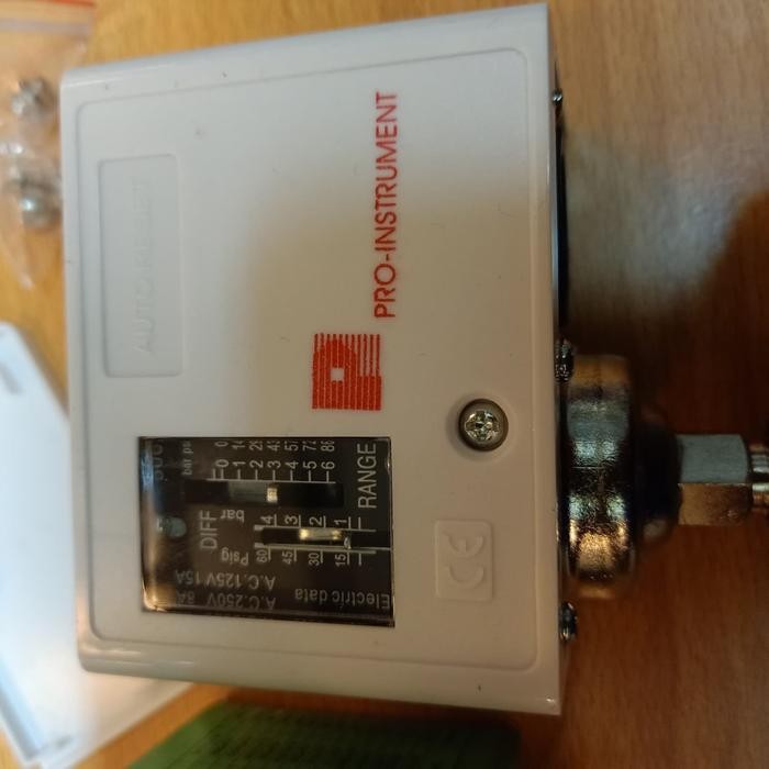 Pressure switch control 6bar / Pro instrument 6 Bar