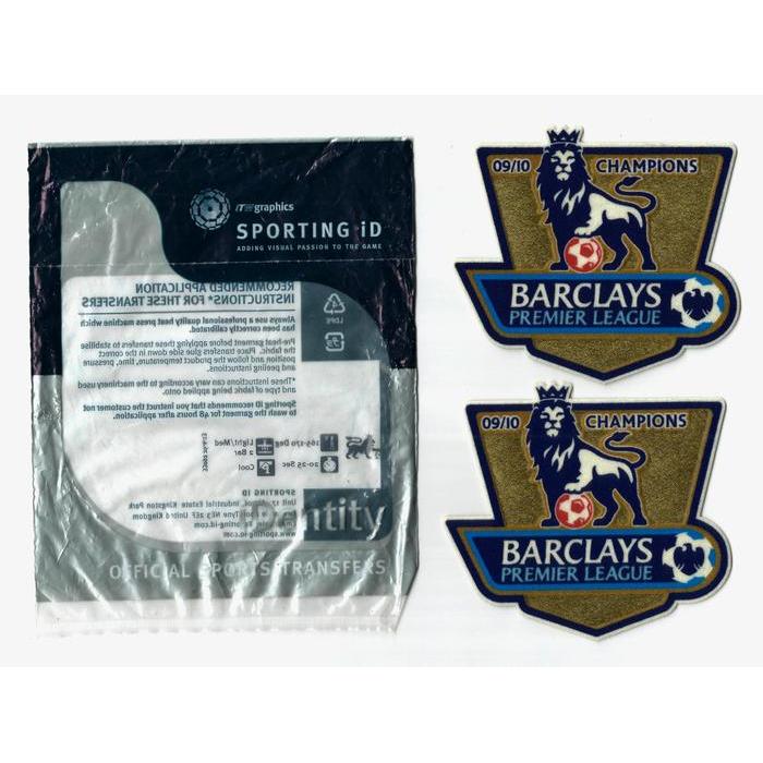 Patch EPL Winners 2009 - 10. Patch for Jersey