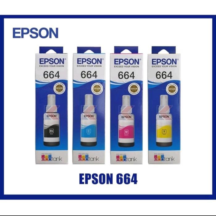 TINTA PRINTER EPSON 664 ORIGINAL
