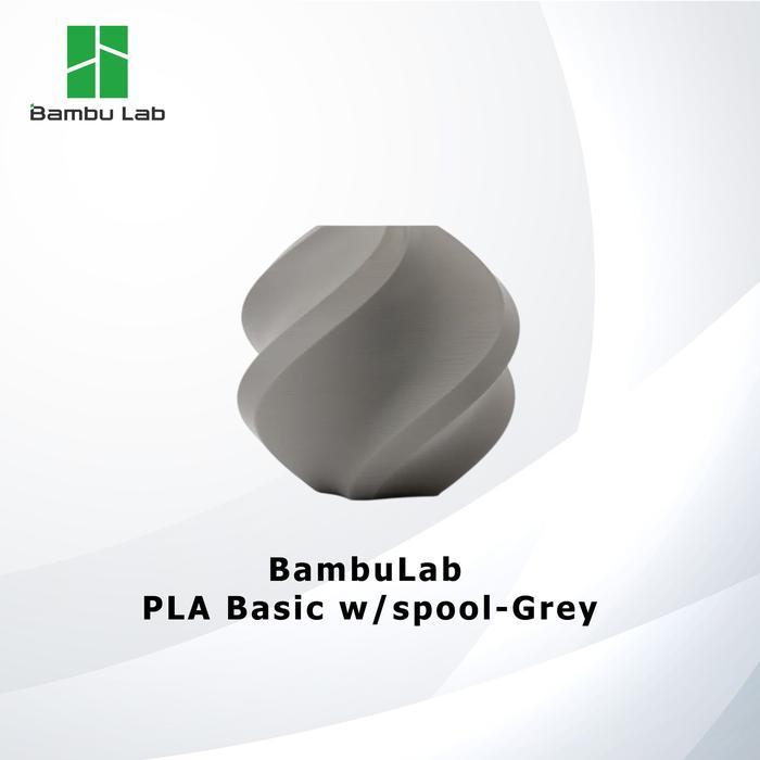 Khusus Grab! 3D Printer Filament Bambulab Pla Basic Optimized Affordability Filament With Spool