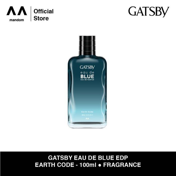 Parfum Pria Eau De Parfum 100ml Earth Code Wangi Segar Biru