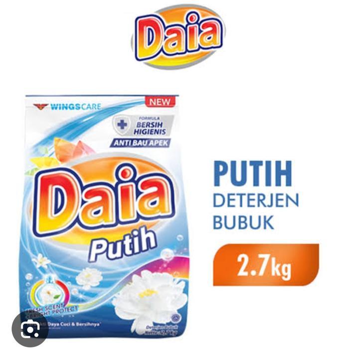 DAIA 2,7KG PUTIH DETERGENT BUBUK