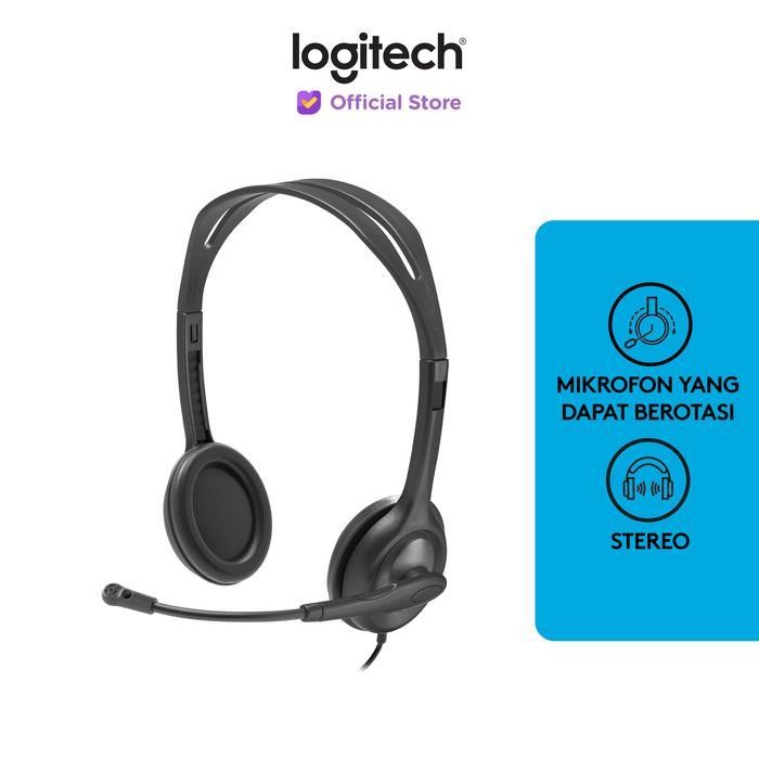 Headset Logitech H111 Garansi Resmi