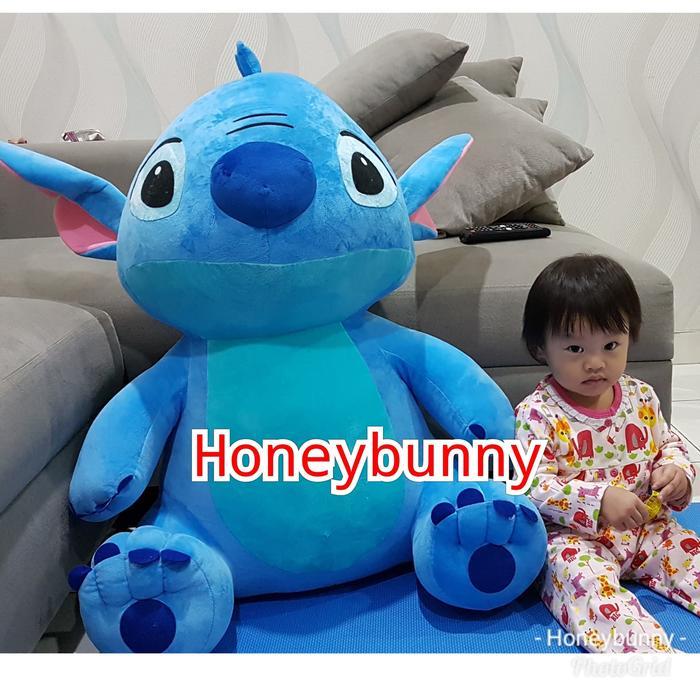 DISKON! Boneka Stitch super besar jumbo size 80 cm