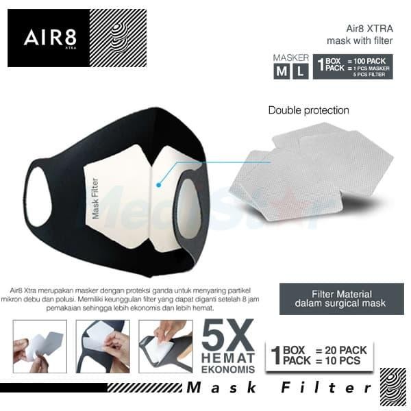 New AIR8 XTRA MASK FILTER