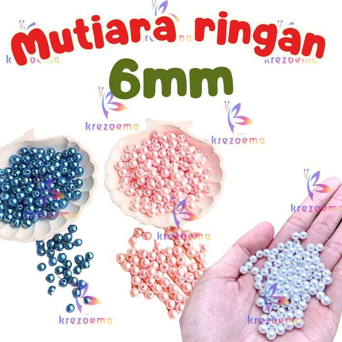 40gr Mutring 6mm mutiara ringan