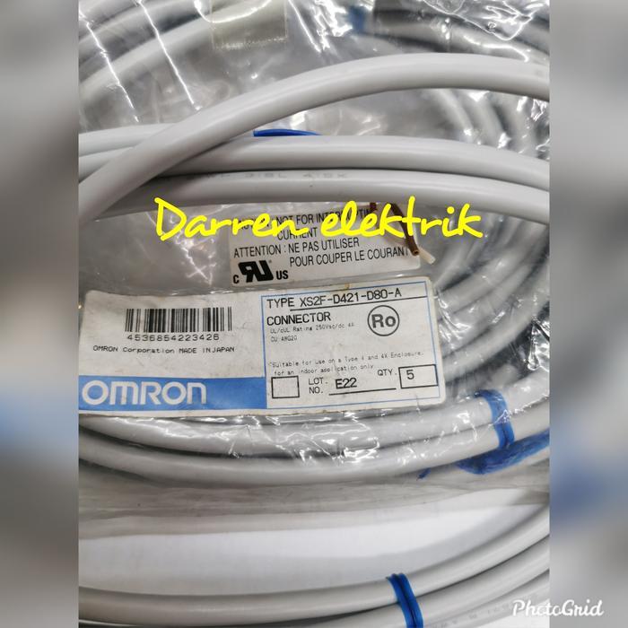Kabel Sensor Omron Xs2F-D421-D80-A, Pj 2Mtr Ready