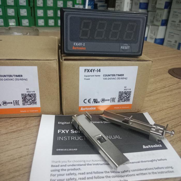 FX4Y-I4 COUNTER/TIMER AUTONICS ORIGINAL ASLI
